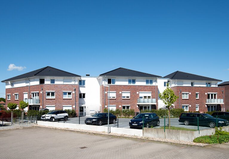Neubau eines Mehrfamilienhauses mit 22 Wohneinheiten und einer Teilunterkellerung