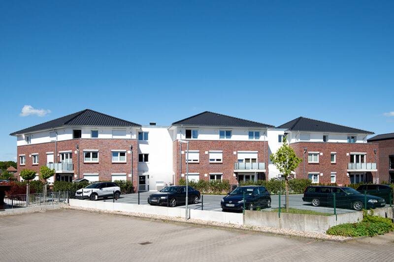 Neubau eines Mehrfamilienhauses mit 22 Wohneinheiten und einer Teilunterkellerung