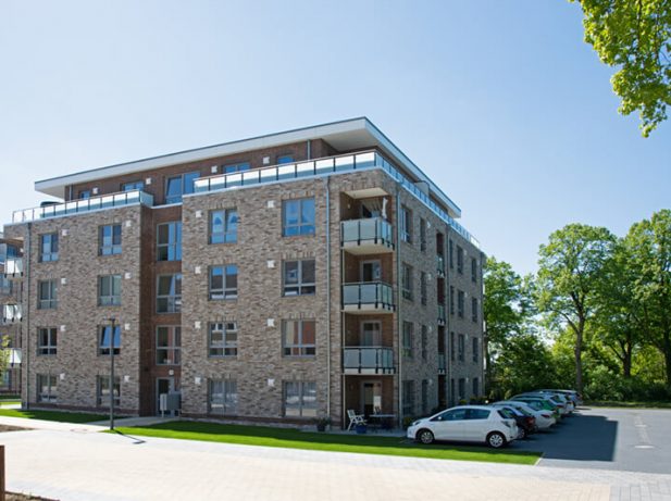 Neubau von 2 x 28 Wohneinheiten mit Teilunterkellerung