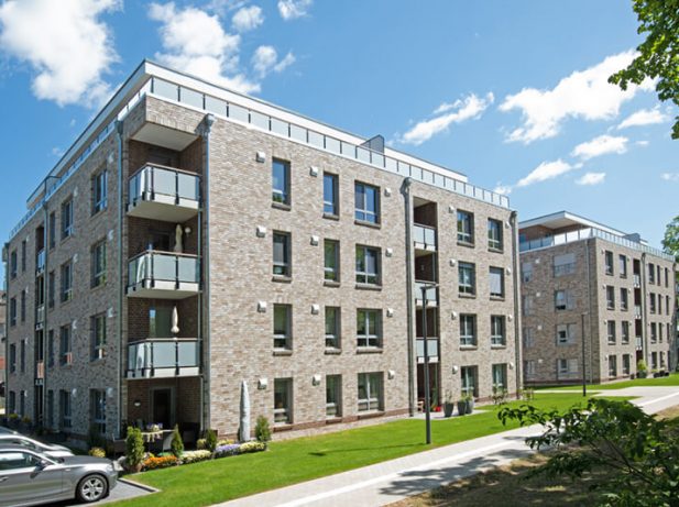 Neubau von 2 x 28 Wohneinheiten mit Teilunterkellerung