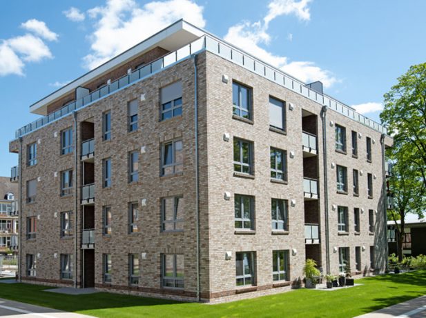 Neubau von 2 x 28 Wohneinheiten mit Teilunterkellerung